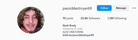 Noah brady career