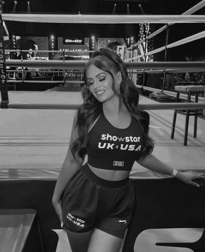 Olivia Hawkins is a Ring girl