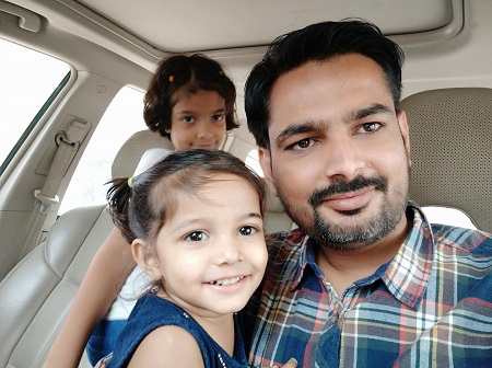 Rakesh yadav sir kids