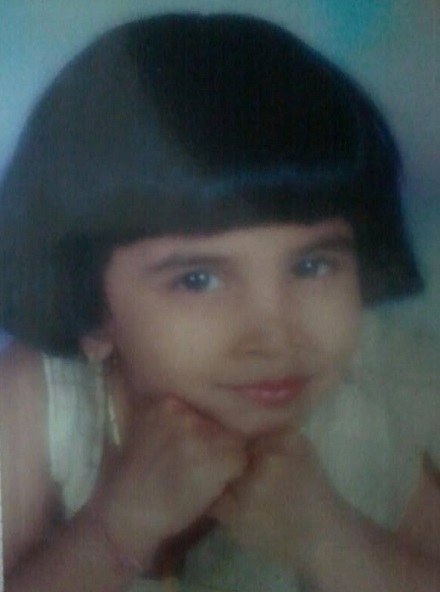 Sameeksha Takke childhood picture