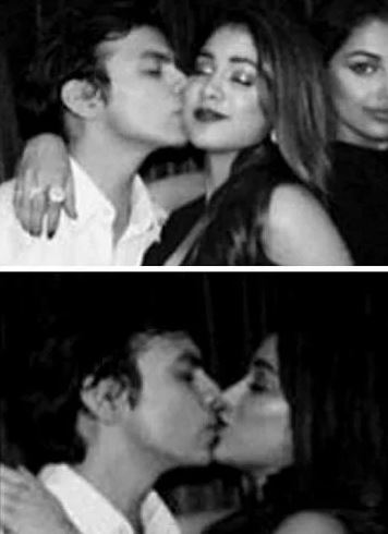 Shikhar Pahariya with Janhvi Kapoor