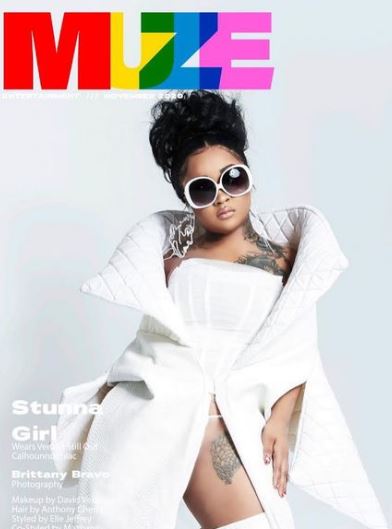 Stunna Girl featured on Muze Magazine