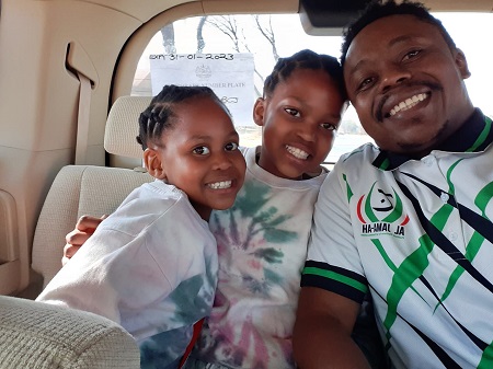 Thapelo Amad daughter