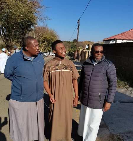Thapelo Amad family
