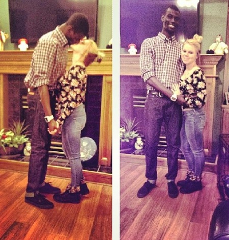 Tyre Nichols with his girlfriend