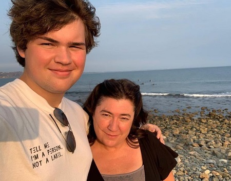 maxwell donovan and his mother