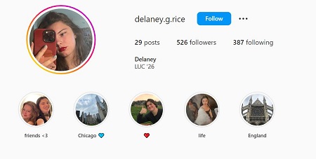 maxwell donovan girlfriend Instagram account