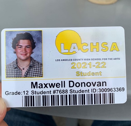 maxwell donovan school card