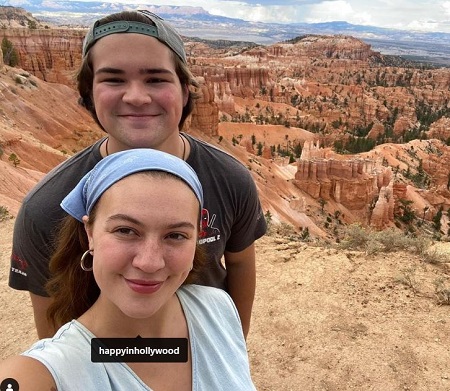 maxwell donovan with his sister