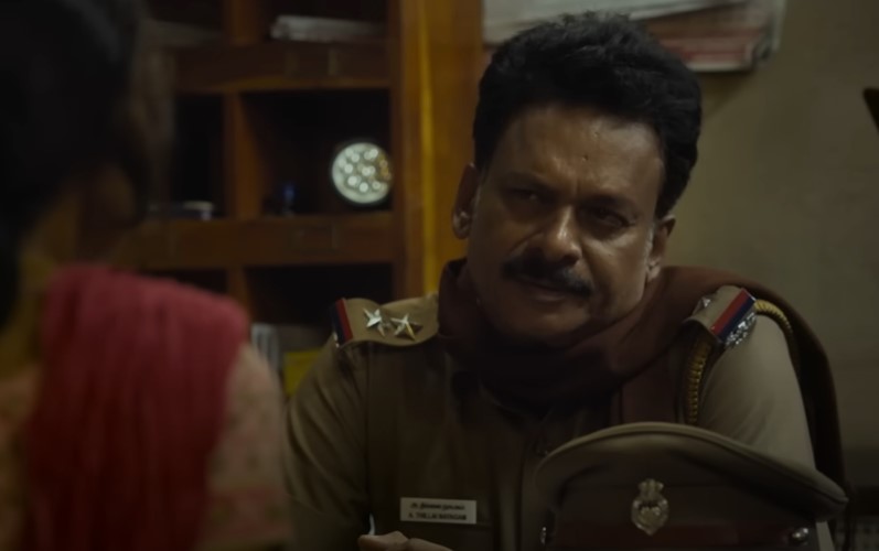 Actor Azhagam Perumal as Sub inspector