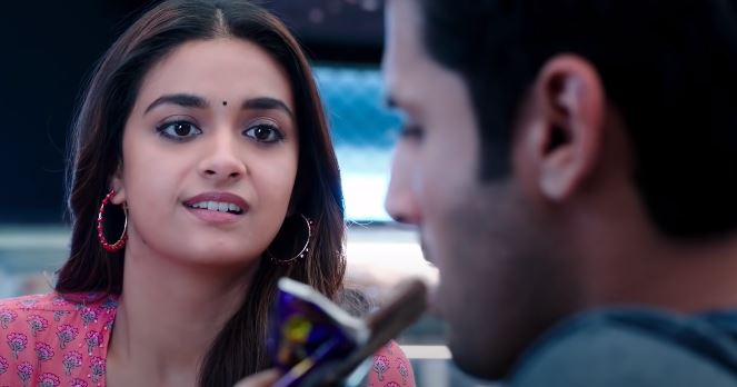 Actress Keerthy Suresh as Anupama aka Anu
