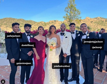 Alejandra Genevieve Oaziaza with her all kids