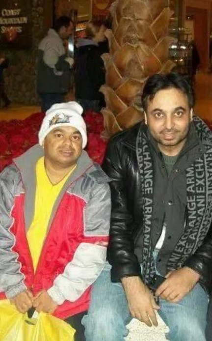 Amritpal Chotu with Bhagwant Maan