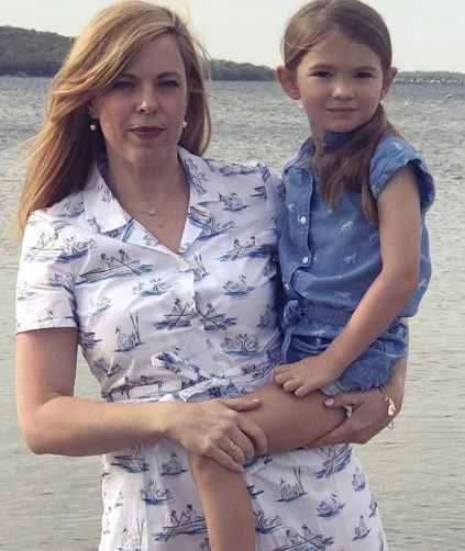 Amy Bruni with her daughter