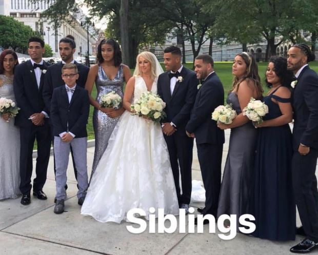 Boo Buie with siblings