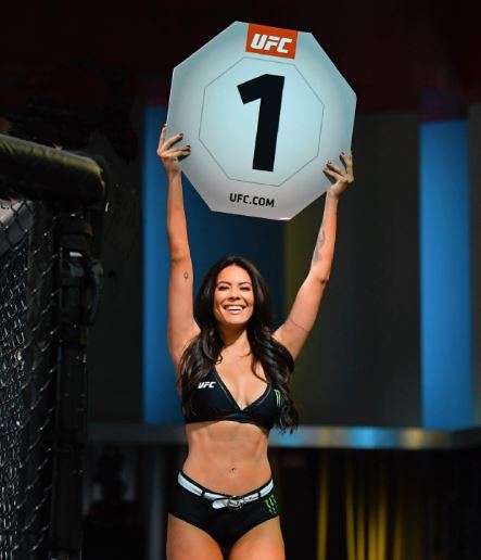 Camila Oliveira is a UFC girl