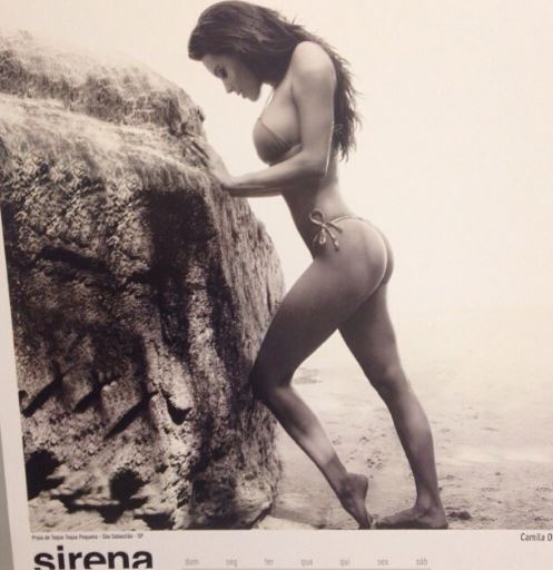 Camila Oliveira modeled for Sirena