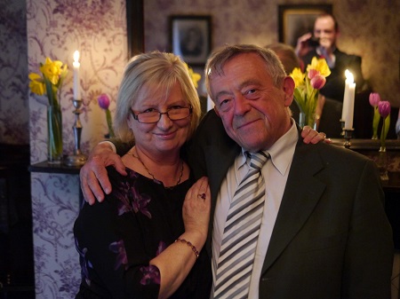 Deirdre Purcell with her husband