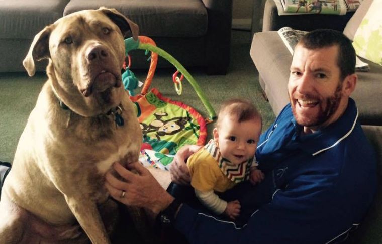 Duncan Pugh has a pet dog