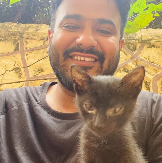 Fahad Ahmad has a cat