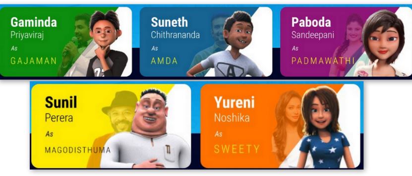 Gajaman lead cast