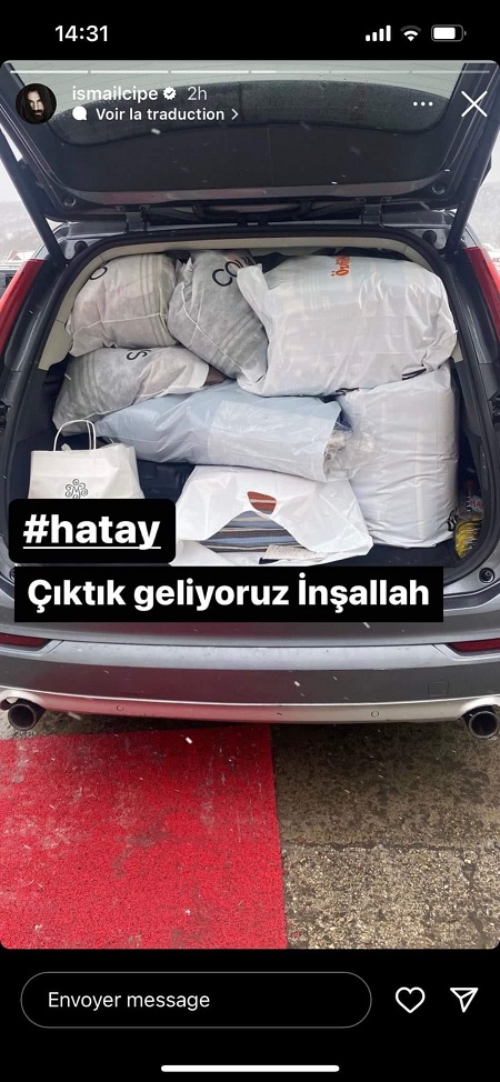 Ismail Cipe donations