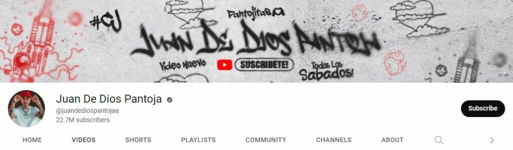 JD Pantoja's Youtube channel