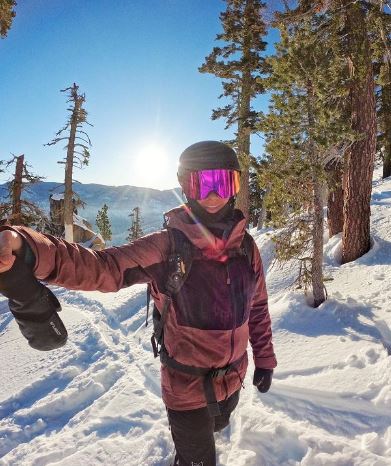 Jenna Dramise is a snowboarder