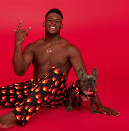 JuJu and his pet dog
