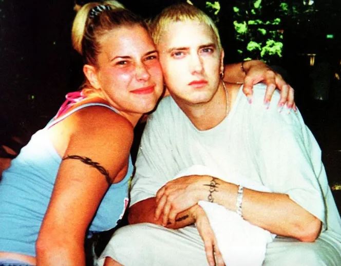 Kim and Marshall Bruce Mathers III aka Eminem