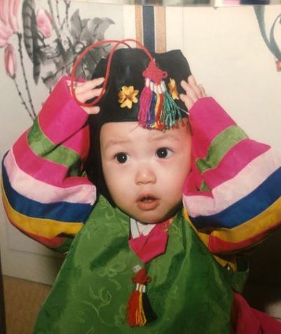 Lee Da childhood image