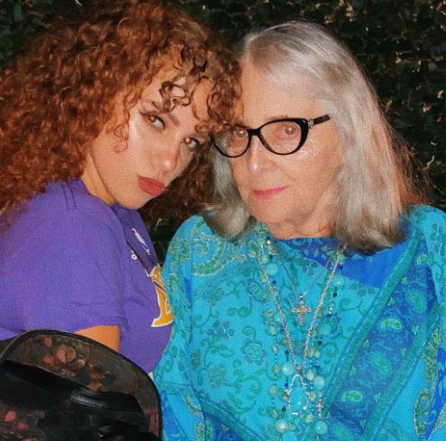 Mahogany with her grandmother