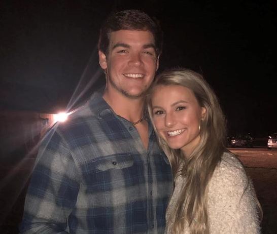 Mallory with her boyfriend Anthony Cook