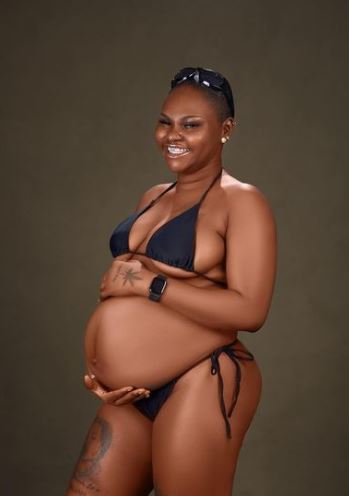 Mandy Kiss pregnancy picture