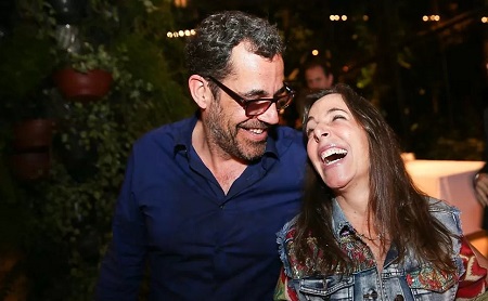Mara Gabrilli with her brother