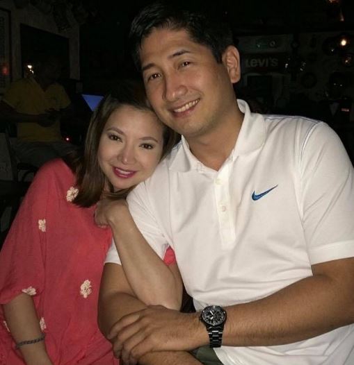 Maui Taylor with her husband