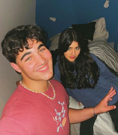Naomika with her cousin brother Aarav Kumar