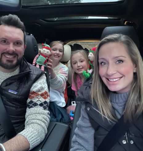 Paul Ansell with his family