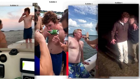 Paul Murdaugh drinking beer
