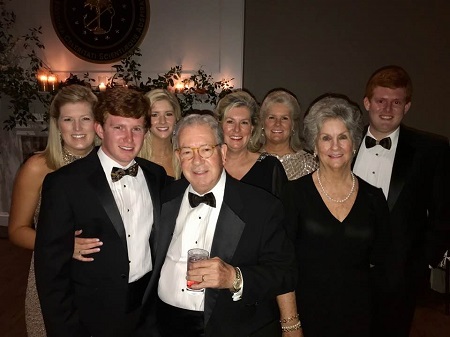 Paul Murdaugh with his family