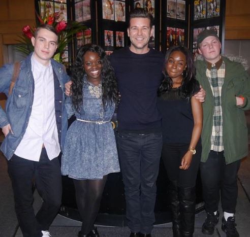 Paul Solomons and his friends