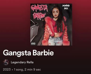Rella Gz's trending song Gangsta Barbie