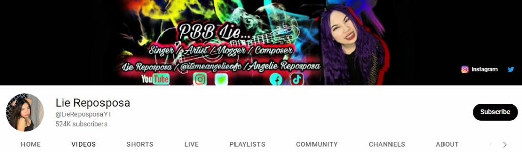 Reposposa's Youtube channel