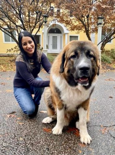 Sabrina Siddiqui has a pet dog