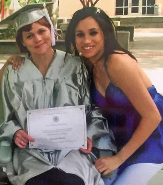 Samantha Markle and Meghan Markle