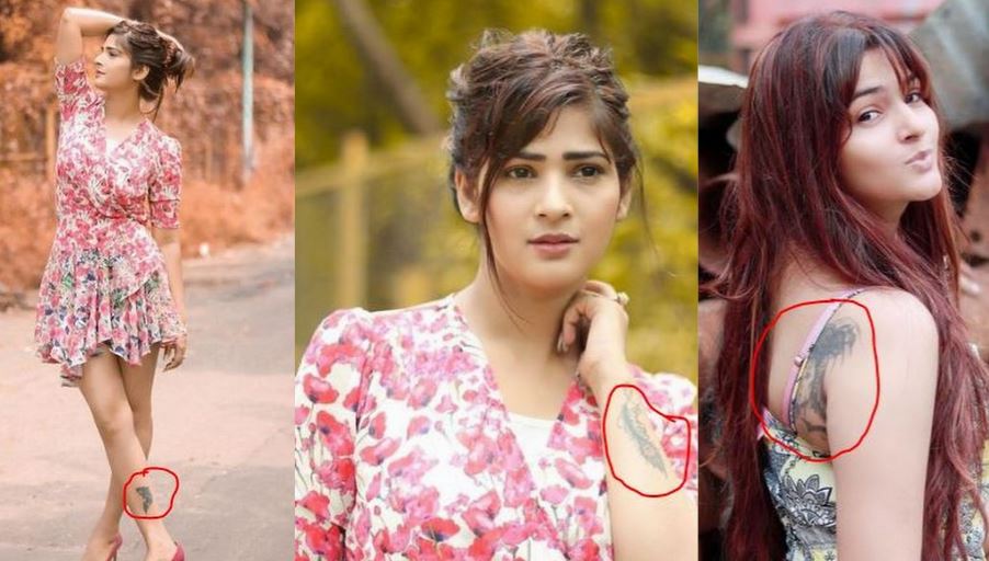 Sapna Gill tattoos