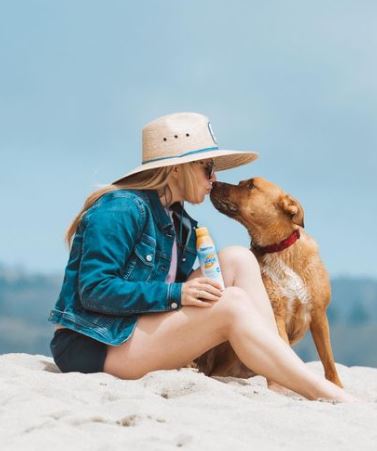 Sarah Herron has a pet dog