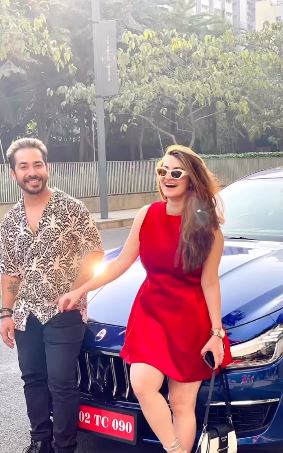 Shivaleeka Oberoi car