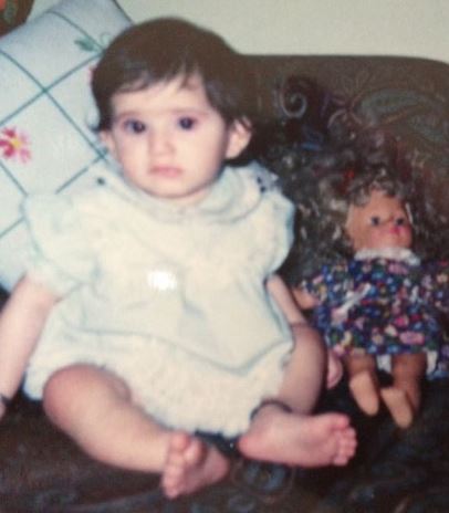 Shivaleeka Oberoi childhood image