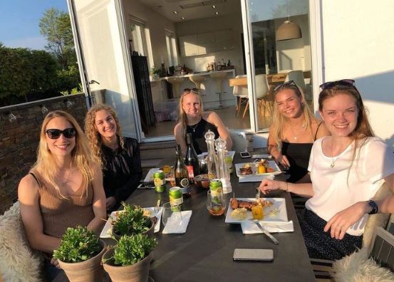 Sofie and her friends